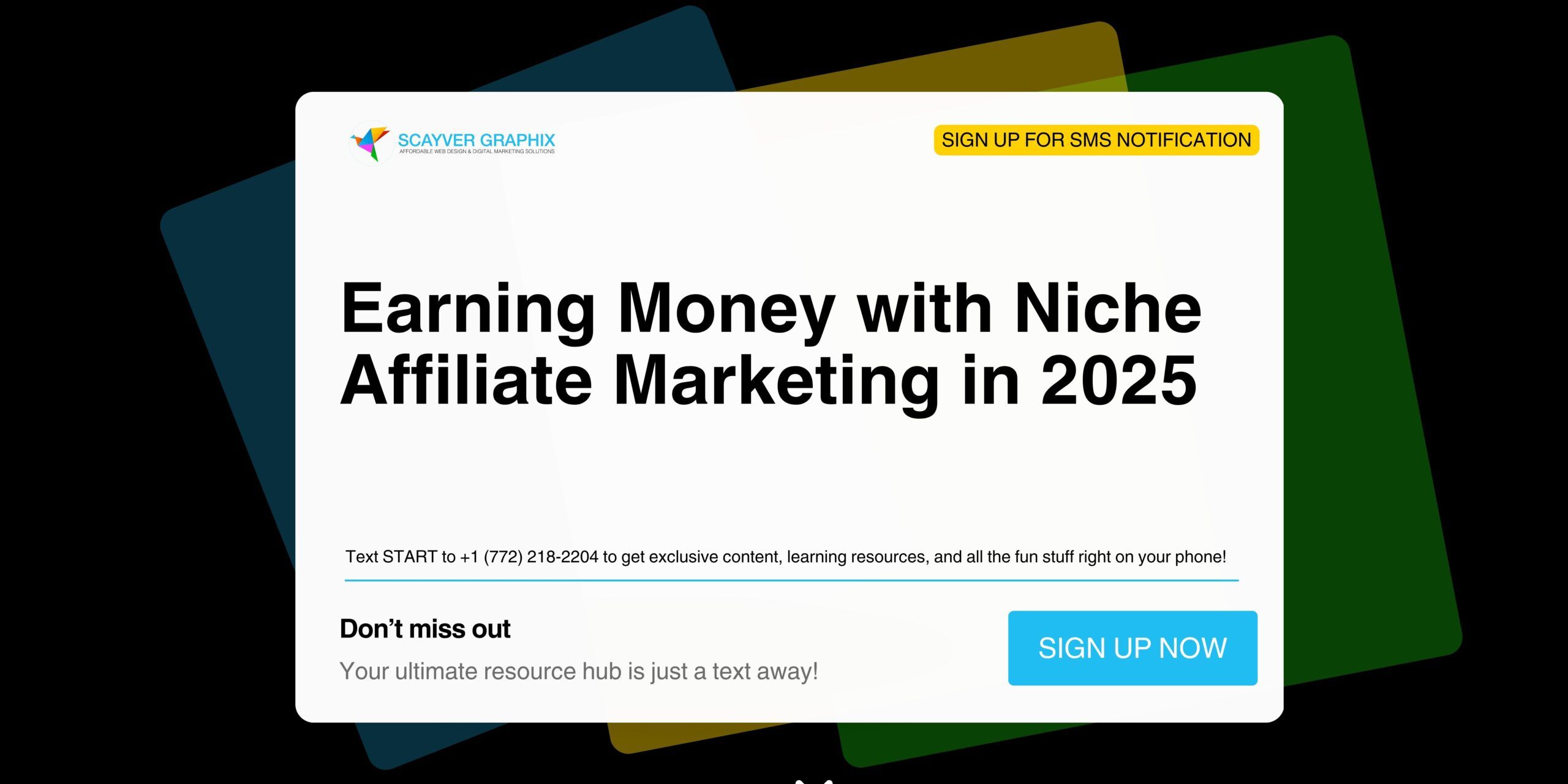 Earning Money with Niche Affiliate Marketing in 2025